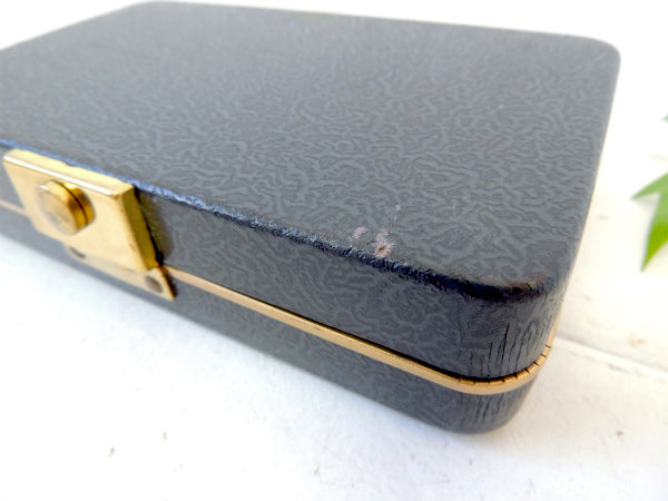 【HICKOK】MEN・ナイトヘルム柄・ヴィンテージ・ジュエリーケース/宝石箱/ジュエリーボックス