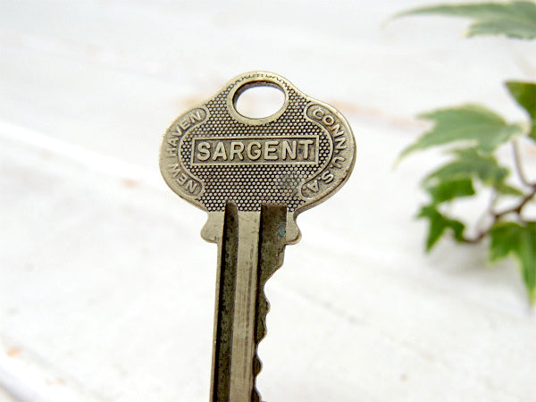 1920's・SARGENT NEW HAVEN・オールド・ヴィンテージ・キー KEY・鍵