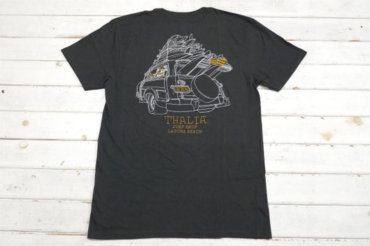 タリアサーフ THALIA サーフショップ カリフォルニア ラグナビーチ Tシャツ アメ車 USA