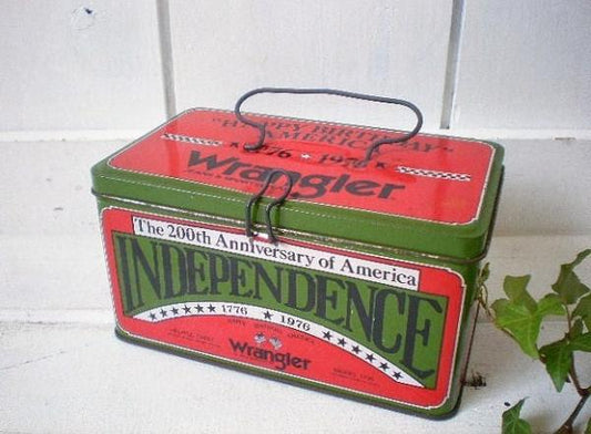 Wrangler 70’s・ラングラー・ノベルティ・ヴィンテージ・ティン缶