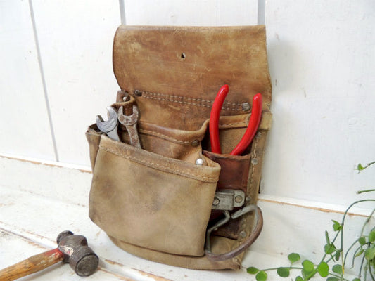 Action Leathercraft レザー・アメリカンビンテージ・ツールポーチ・工具ポーチ・腰袋