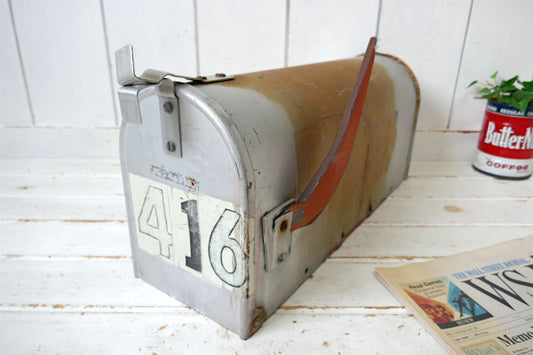 USメール アメリカンスタイル 416 ヴィンテージ メールボックス ポスト 郵便受け USA