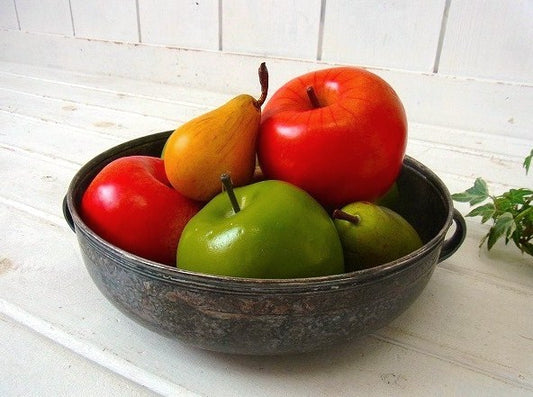 持ち手付き・アンティーク・フルーツバスケット/ボウル USA