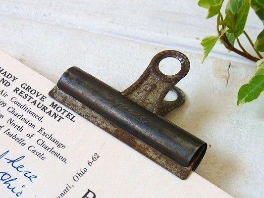 小さなアンティーク・クリップ/ペーパークリップ USA