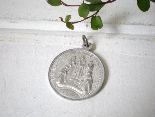 ドイツ製 カナダの殉教者ヴィンテージ・メダイ