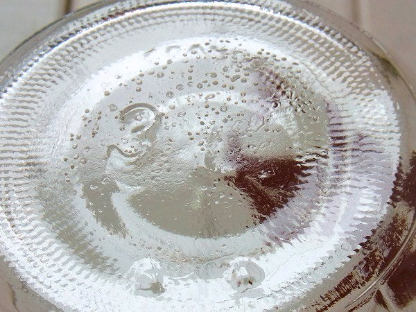 【TRIOMPHE】フランス・小麦粉のヴィンテージ・ガラスジャー/保存瓶/Flour