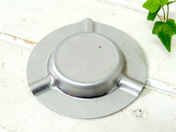 【インディアナ州・1965年・記念品】アドバタイジング・ヴィンテージ・アルミ製・灰皿・アシュトレイ