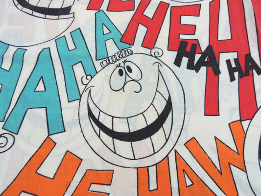 スマイル&アメリカ人の笑い方・ヴィンテージ・ピロケース/枕カバー USA