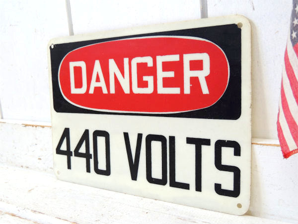 1950〜1960's・DANGER 高電圧・危険 ヴィンテージ・ファイバー製 ストリートサイン・看板 US