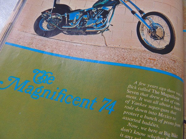 【June/1970・BiG BiKe:バイク】MAGAZINE ・ビンテージ・オートバイ雑誌