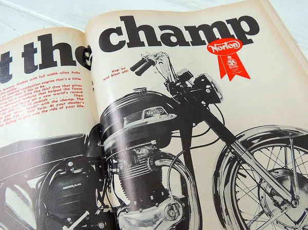 CYCLE WORLD 1966 カワサキ サムライ ヴィンテージ・オートバイ雑誌・モーターサイクル