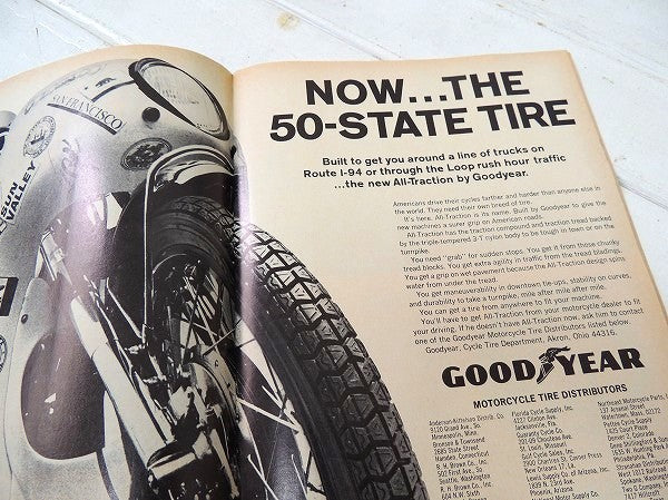 サイクルワールド 1967's インディアン ビンテージ バイク オートバイ 雑誌・USA