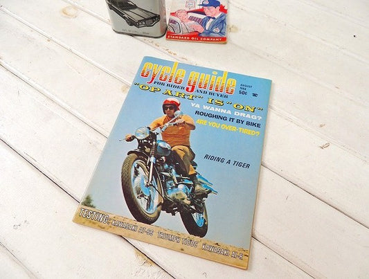【cycle guide/1968/ロードレーサー】ビンテージ・オートバイ雑誌・USA