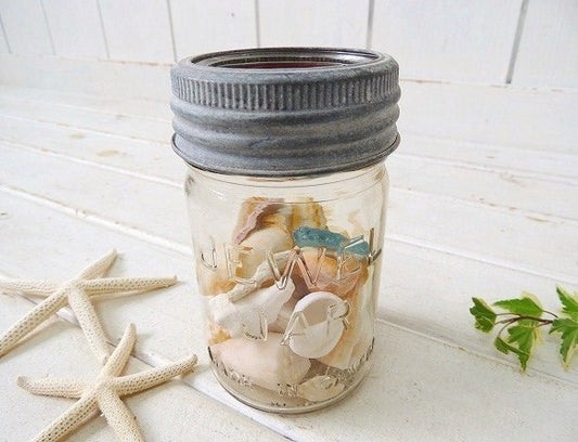 【Improved GEM】カナダ製・アンティーク・ガラスジャー/ガラス容器/保存ビン