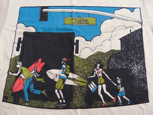 【タリアサーフ×タイラーウォーレン】Cross Walk・コラボTシャツ&ステッカー(S)