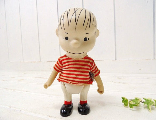 ライナス ピーナッツの仲間たち・1966年・ヴィンテージ・ポケットドール 人形