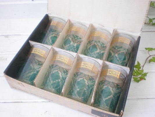 フェデラル社 デッドストック・ヴィンテージ・グラス・8個セット