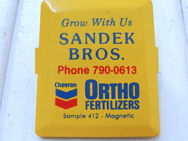 USA シェブロン CHEVRON マグネット付き ノベルティ ヴィンテージ ペーパー クリップ モーター系 ガレージ USA