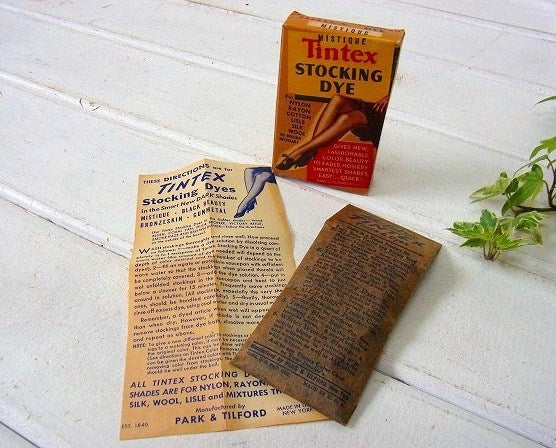 【Tintex】カラフルなパッケージ・アンティーク・紙箱/古箱 USA