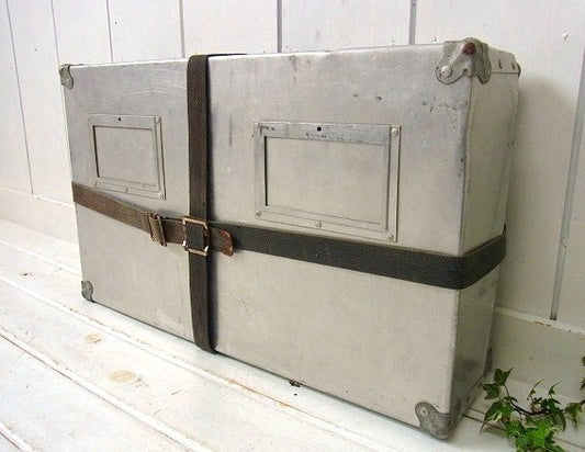 アルミ製・ヴィンテージ・ファイルケース/書類ケース/フィルムケース USA