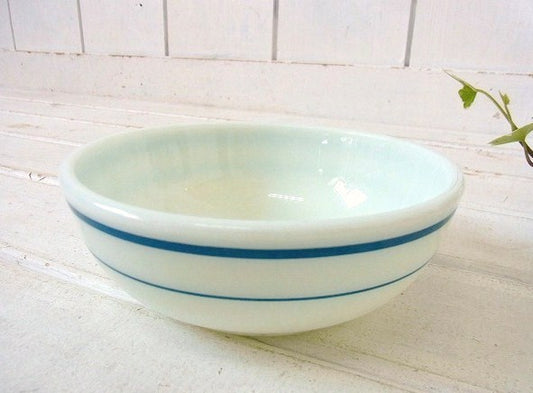 【PYREX】パイレックス・ブルーライン・シリアルボウル/食器 USA