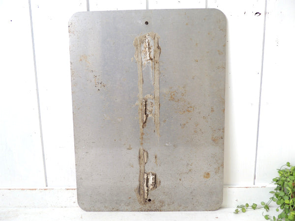 【プライベイト・パーキング・オンリー】道路標識・スチール製・ヴィンテージ・サイン/看板