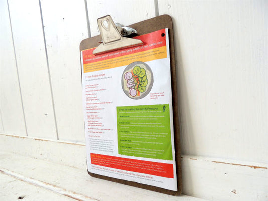 【Buill・LOS ANGELES】ヴィンテージ・クリップボード・バインダー・USA