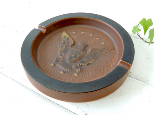 【US ARMY】ミリタリー・鷲・イーグル・陶器製・アンティーク・灰皿・アシュトレイ