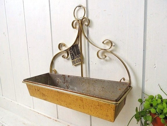 【Ernest Sohn】アーネストソ-ン・ヴィンテージ・ウォールトレイ/壁掛け小物入れ USA