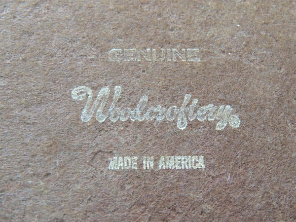 【Woodcroftery】イーグルモチーフ&トレイ付き・木製・ヴィンテージ・ミラー/ドレッサー