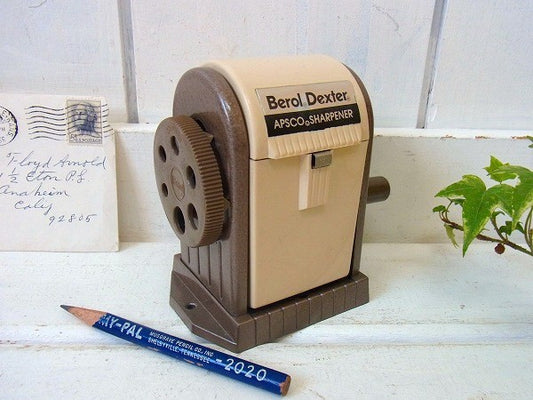 Berol Dexter APSCO アプスコ ヴィンテージ ペンシルシャープナー 鉛筆削り USA
