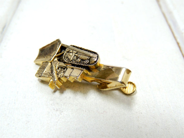 AC・ブルドーザー USA アドバタイジング・ヴィンテージ・タイピン・インダストリアル ファッション