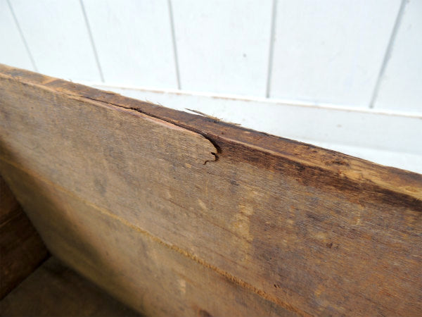 【BPS PAINTS】OLD・組み木式・アンティーク・ウッドボックス/木箱 USA