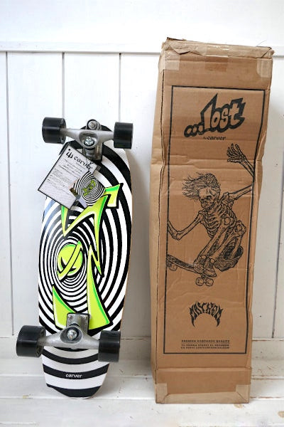 C7 ロストx カーバー コラボ 30.50インチ サーフスケート コンプリート カリフォルニア発