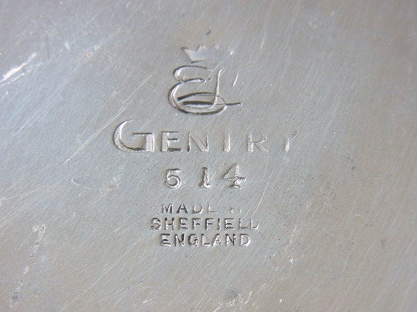 【GENTRY】イギリス・シルバー製・アンティーク・ポット/ケトル/ティーポット