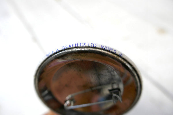 1981★1982 インディアナポリス・全米都市賞 アメリカンビンテージ 缶バッジ・デッドストック