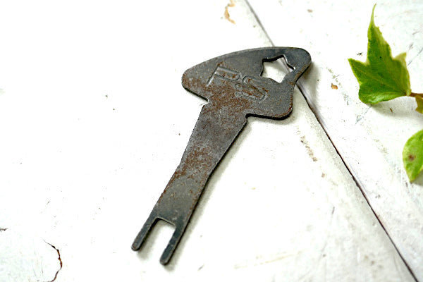 【P・S  ☆型】アイアン製・キー・Key・アメリカンビンテージ・オールドキー・鍵