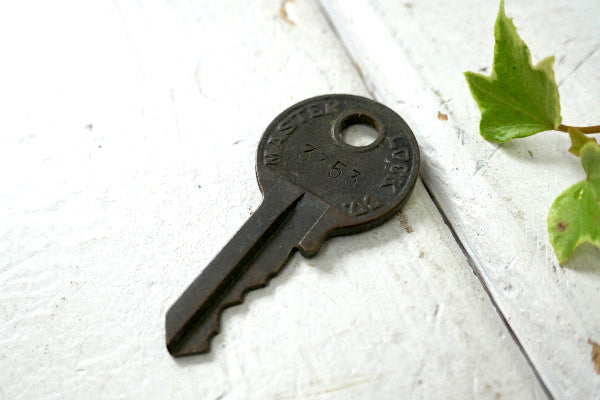 OLD マスターロック・MASTER LOCK アンティーク・キー・オールド・鍵・Key