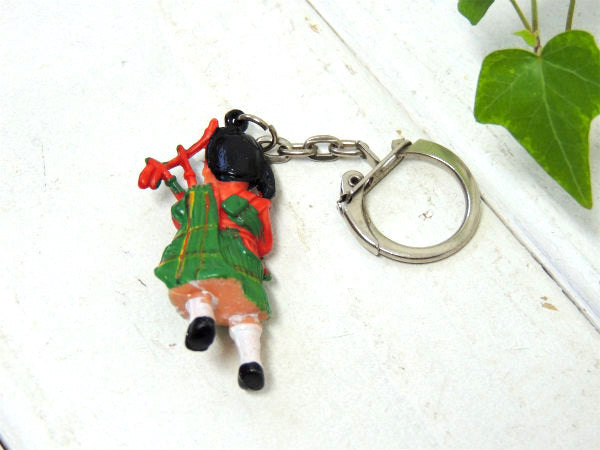スコットランド・兵隊 ヴィンテージ・デッドストック・キーホルダー・人形・英国 イギリス