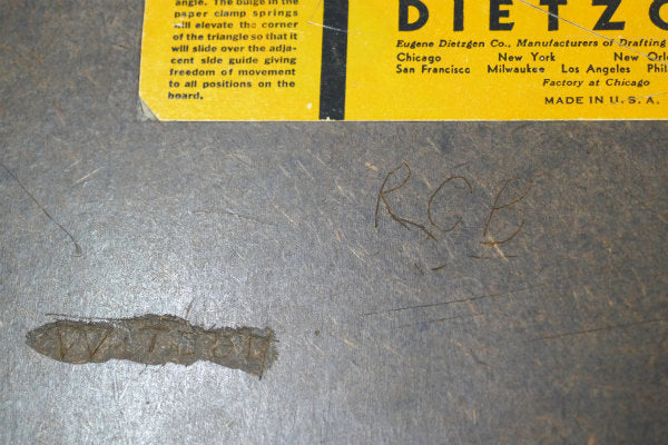 DIETZGEN Pretty Neat ヴィンテージ ドローイングボード 画板 製図板 画材 US