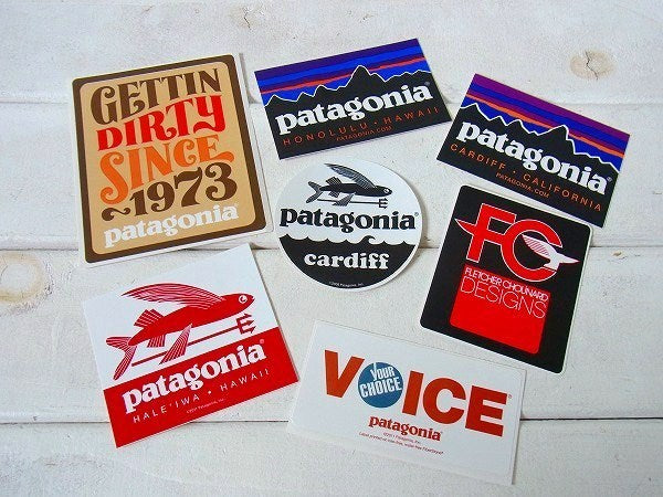 【Patagonia】パタゴニア・ハレイワ店限定・Tシャツ(S)&ステッカー2枚付き/ネイビー
