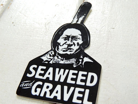 【SEAWEED&GRAVEL】ネイティブアメリカン・インディアン・オリジナル・ステッカー・バイク