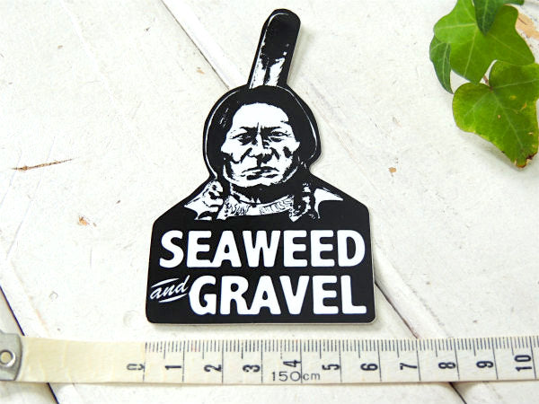【SEAWEED&GRAVEL】ネイティブアメリカン・インディアン・オリジナル・ステッカー・バイク