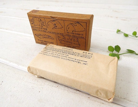 【ガーゼ/GAUZE/紙箱】メディスンパッケージ/USA/ヴィンテージ/印刷物