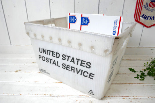 【USPS】アメリカ合衆国郵便公社・郵便物・コンテナ・書類 ケース・収納ボックス・郵便・封筒 USA