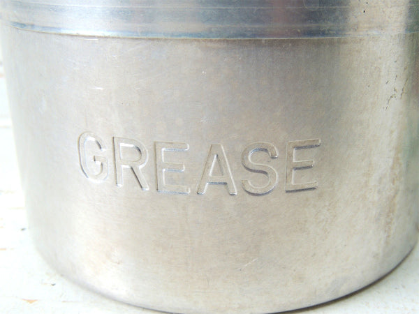 【GREASE】アルミ製・ストレーナー付き・ヴィンテージ・オイルポット・オイル容器・キッチン用品