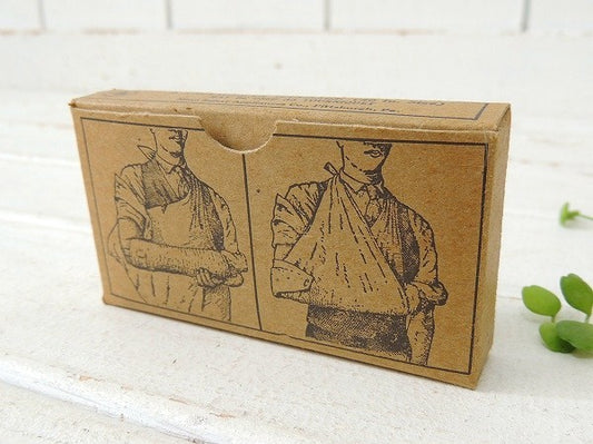 【BANDAGE/包帯/眼帯/巻き布/紙箱】メディスンパッケージ/USA/ヴィンテージ/印刷物