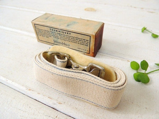 【ジョンソン&ジョンソン/TOURNIQUET(止血帯)/金具/紙箱】メディスンパッケージ/US