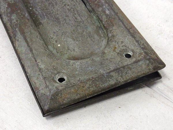 真鍮製・埋め込み式・アンティーク・レターポスト/レタースロット/郵便受け USA