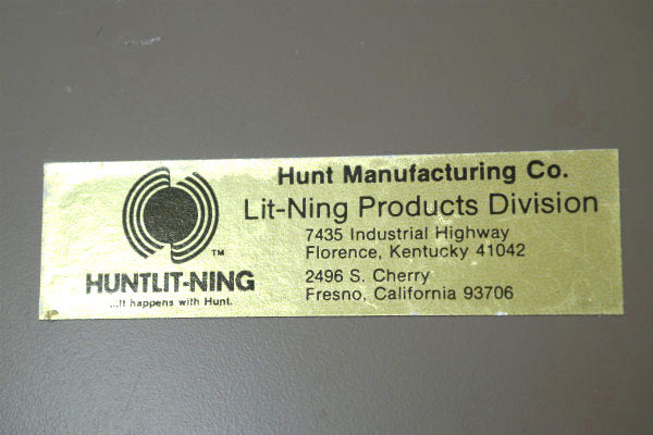 【HUNTLIT-NING】工業系・メタル製・6列・ヴィンテージ・書類スタンド・カードホルダー